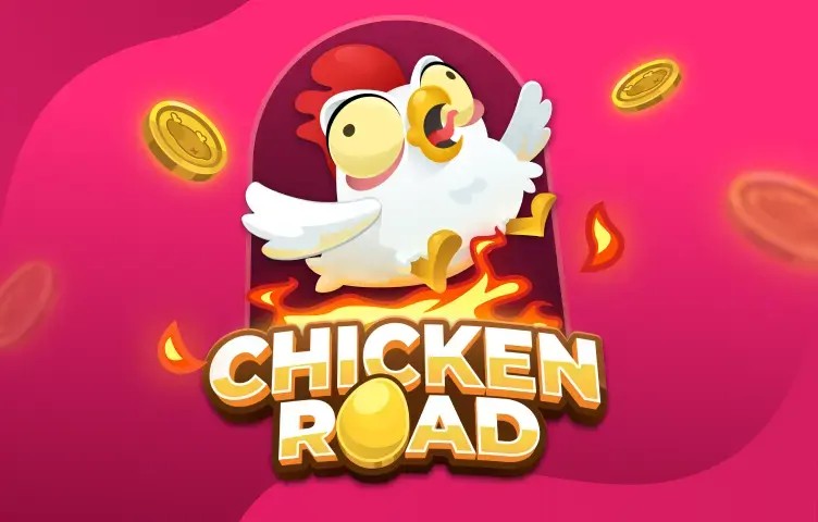 Chicken Road online game logo by InOut on imperialwins.net
