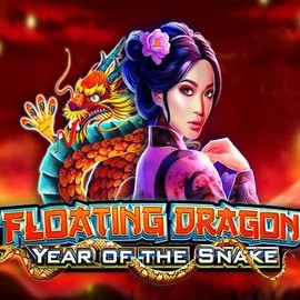 Floating Dragon Year of the Snake online game logo by Pragmatic Play on imperialwins.net