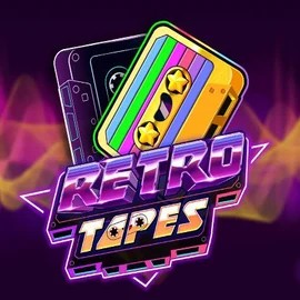 Retro Tapes slot logo by Push Gaming at Imperial Wins Casino