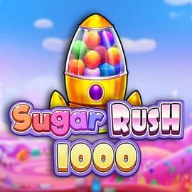 Sugar Rush 1000 by Pragmatic Play, showcased at imperialwins.net – game logo